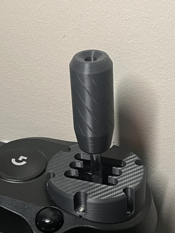 Logitech shifter plate and shift knob